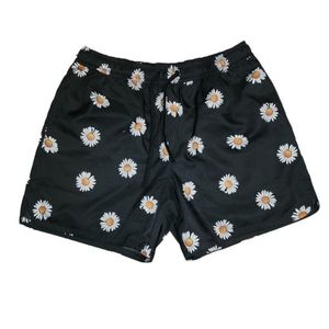 Nike Sportswear Essentials Floral Shorts Black White Men's Size XL